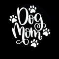 Show Your Love For Your Dog - Adorable Dog Mom Decal Vinyl Sticker For Cars, Trucks, SUVs, And More!