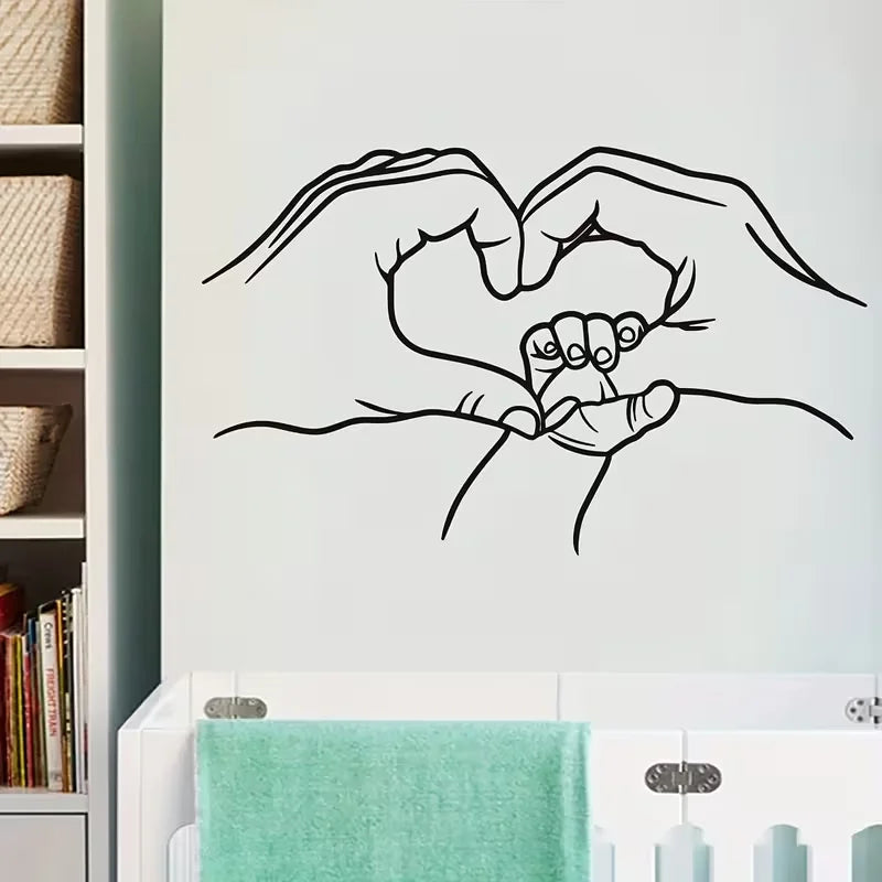 Self-Adhesive Removable Temporary Wallpaper Peel and Stick PVC Vinyl Panels - Modern Black Line Art Character & Figure Decals fo