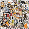 56/112PCS Volleyball Teen Cartoon Sticker DIY Waterproof Decoration Insulated Cup Luggage Case Stationery Sticker