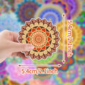 50PCS Fresh Plant Flower/Datura Stickers for Mobile Computers, Water Cups, Decorative Stickers for Laptops Waterproof  Stickers