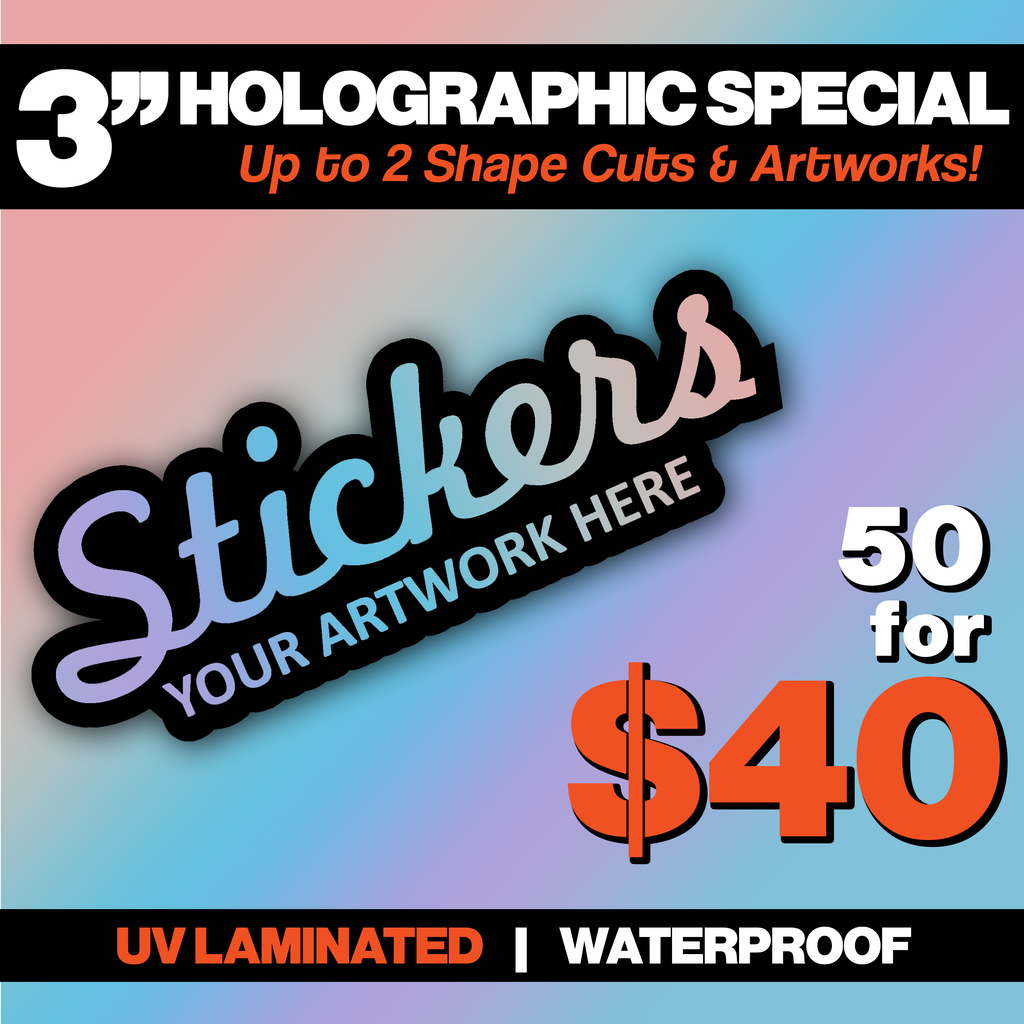 Holographic Stickers